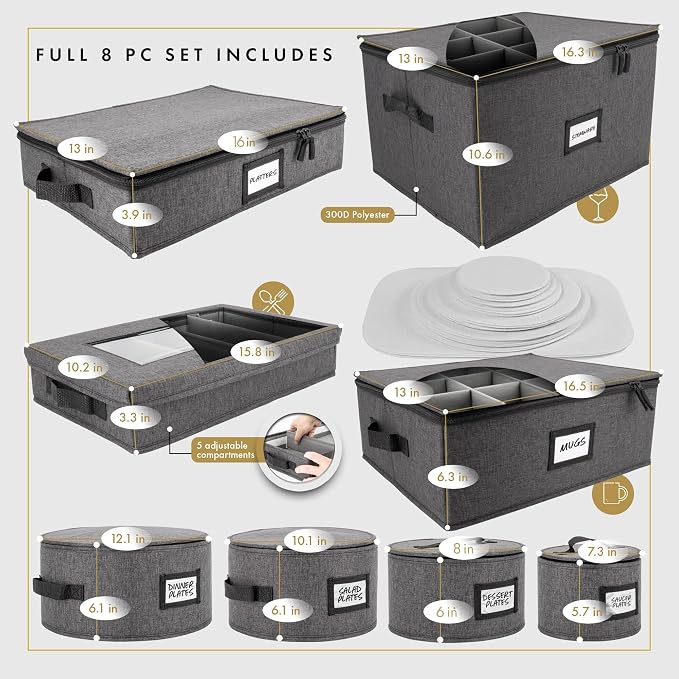 Homelux Theory 2pc Dessert Storage - Image 6