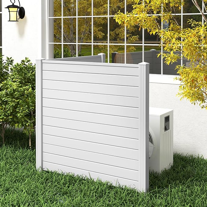 Giantex Air Conditioner Fence 4 Panels - Image 2
