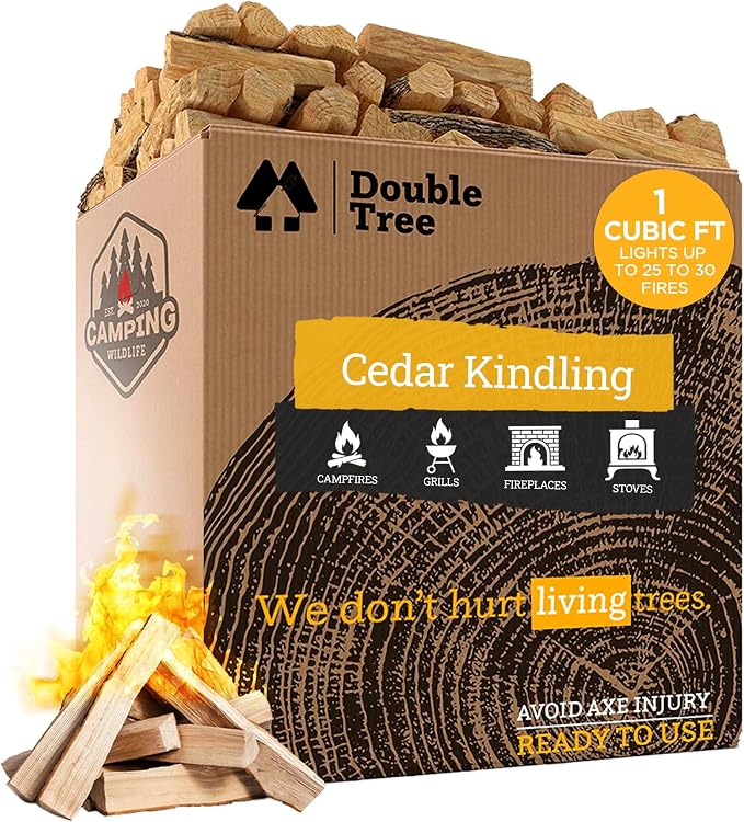 Double Tree Fire Starter Sticks by DoubleTreeForestProducts