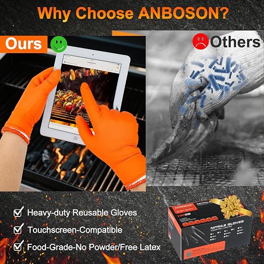 BBQ Gloves for Grilling Disposable Heat Resistant - Image 5