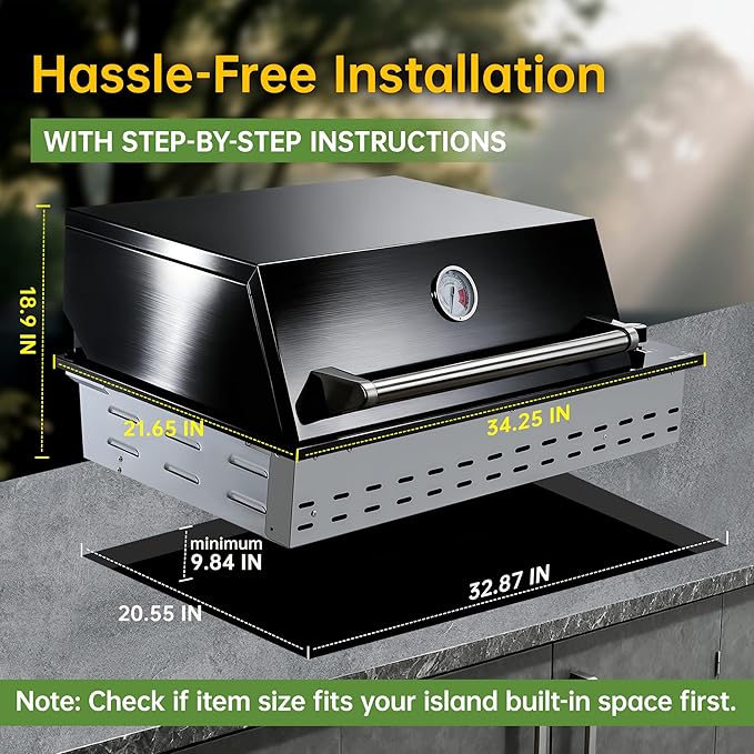 34-Inch Premium Built-In Liquid Propane Griddle - Image 8