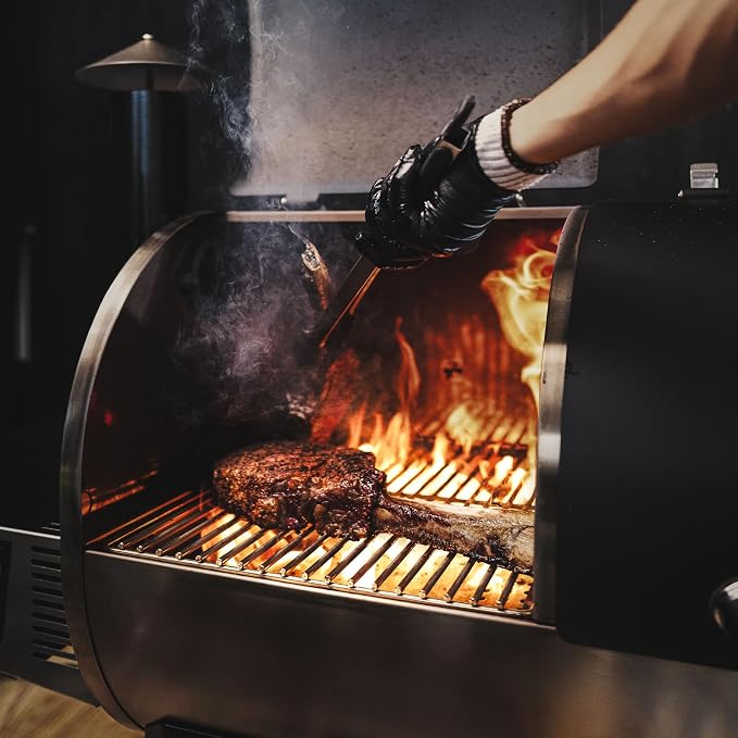 recteq DualFire 1200 Wood Pellet Smoker Grill, Wi-Fi Electric Pellet Grills - Image 5