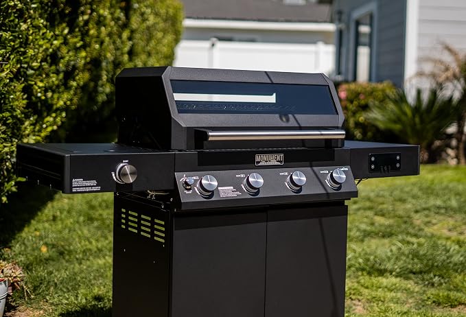 Monument Grills Denali 425 4-Burner Liquid Propane Gas Smart bbq Grill - Image 4