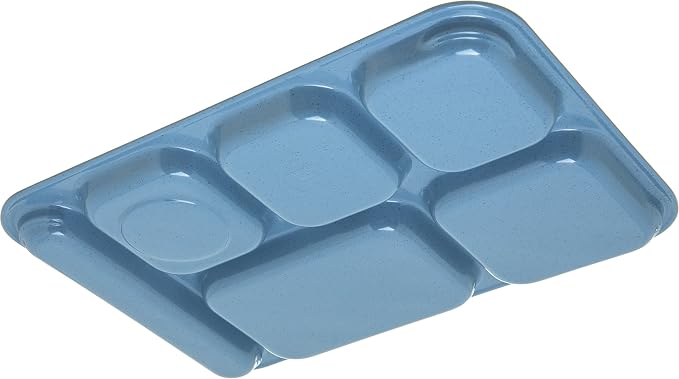 Carlisle FoodService Products Right-Hand Heavyweight 6-Compartment Melamine - Image 4