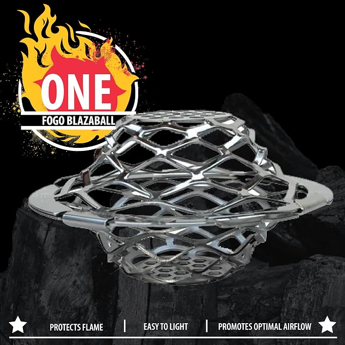 FOGO Ultimate Fire Starter Bundle, Blazaball and FOGOstarters Natural Fire - Image 3