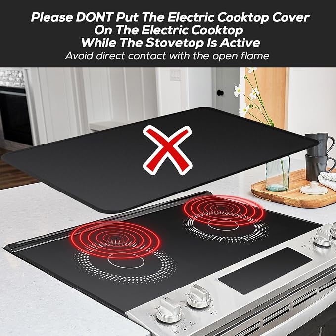 FLASLD StoveTop Cover, Heat Resistant Stove Top Covers - Image 6