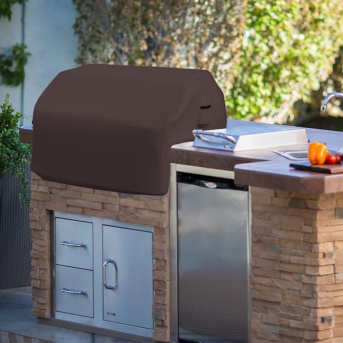 Covers & all Built-in Outdoor Grill Cover, Durable Heavy Duty 18 Oz Waterproof - Image 6