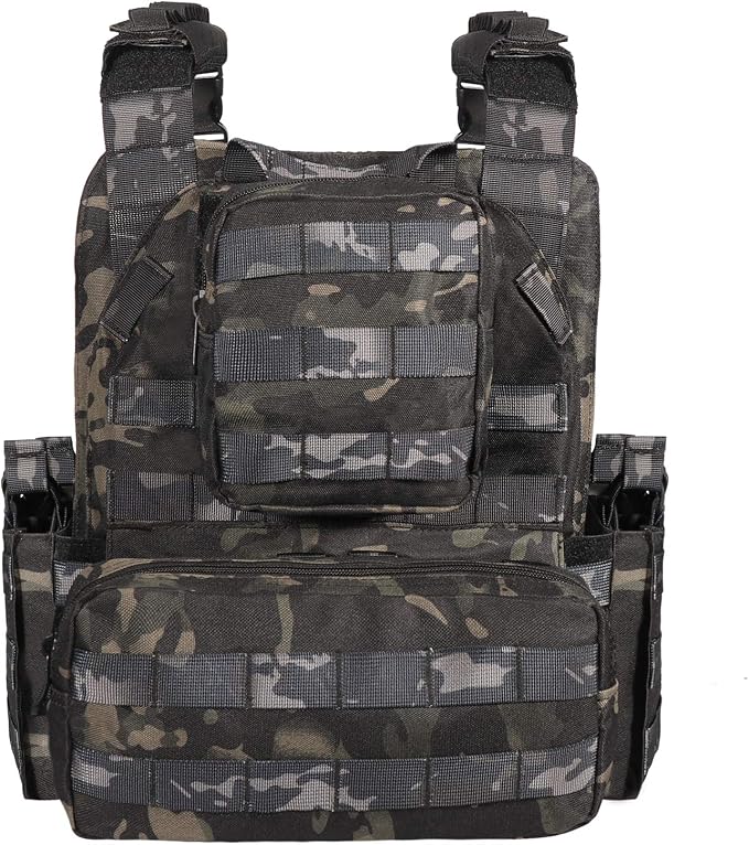 vAv YAKEDA Camo Tactical Outdoor Carrier Vest - Image 3