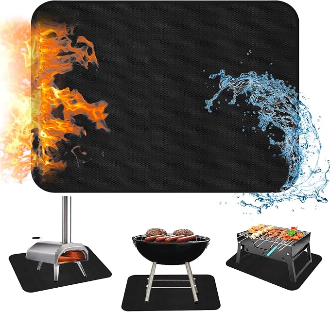 24×31 inches Heat Resistant Grill Mats by LXLZSH