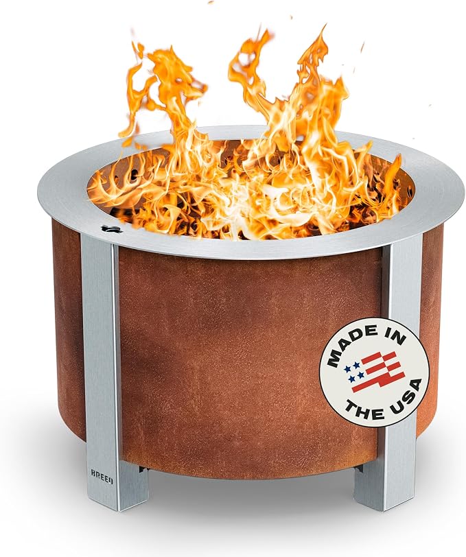 Breeo Smokeless Fire Pit | 22.1 inch Smokeless Fire Pit by Breeo