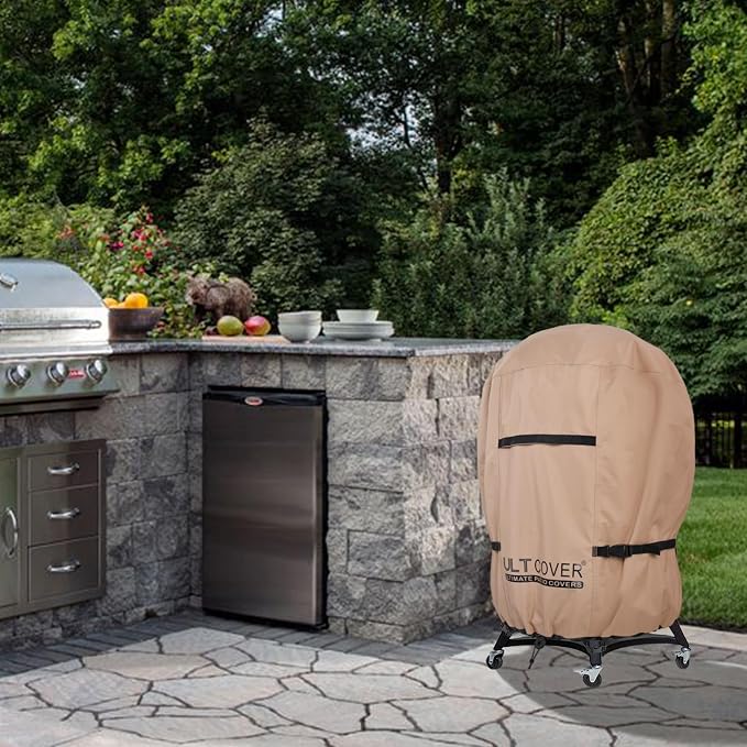 ULTCOVER Outdoor Waterproof Charcoal Kettle Grill Cover - Image 6
