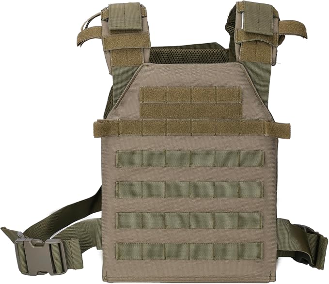 Greencity Weight Vest Adjustable Strength and Endurance Training, Tactical Vest - Image 2