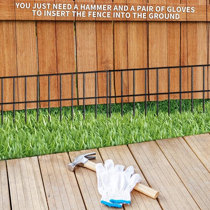 Adavin Small/Medium Animal Barrier Fence, 15 Pack 24 inX 15 in Underground - Image 5
