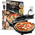 PIEZANO XL 14 Inch Extra Large Crispy Crust Pizza Oven – Family Sized Electric by PIEZANO