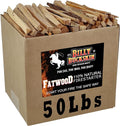 50lb Fatwood Fire Starter Sticks | 100% Natural Fire Starters by BillyBuckskinHomeandBeauty