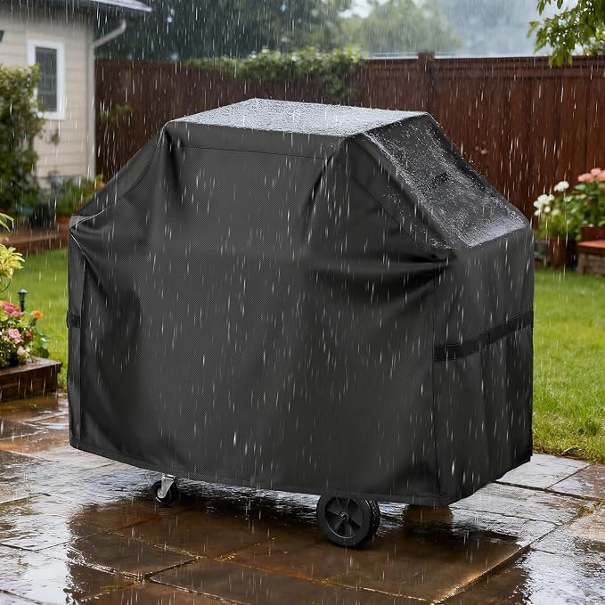 LBTING Grill Cover, 60-inch Heavy Duty 300D Oxford Waterproof Windproof UV - Image 7