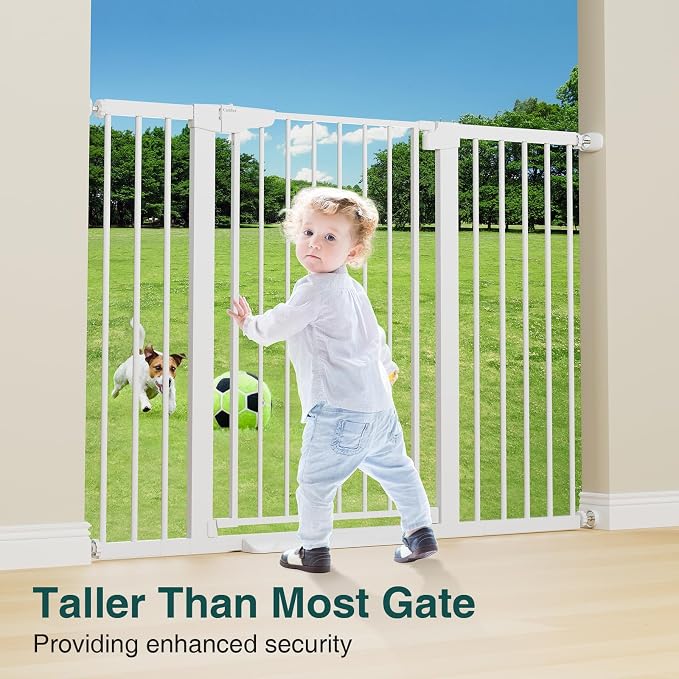 Cumbor 36" Extra Tall Baby Gate - Image 6