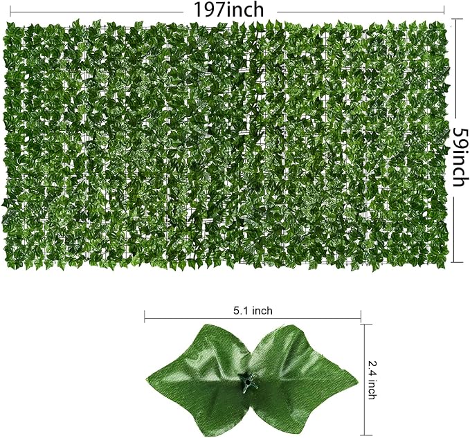DearHouse Artificial Ivy Privacy Fence - Image 7