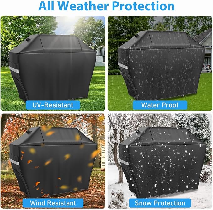 Utheer Grill Cover for Ninja FlexFlame PG300/PG301 – 55" L x 23" W x 47" H BBQ - Image 7