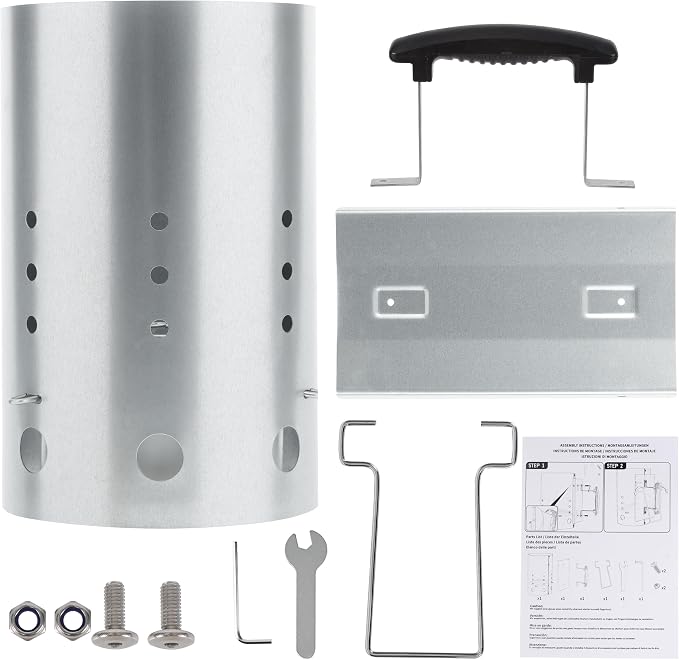 E500 Larger Charcoal Chimney Starter - Image 7