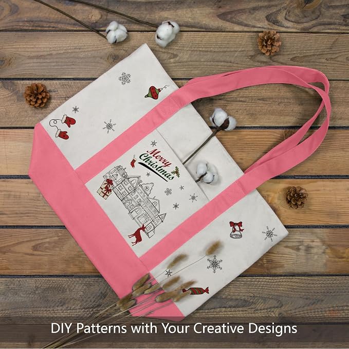 TOPDesign 1-Pack Canvas Tote Bag - Image 3
