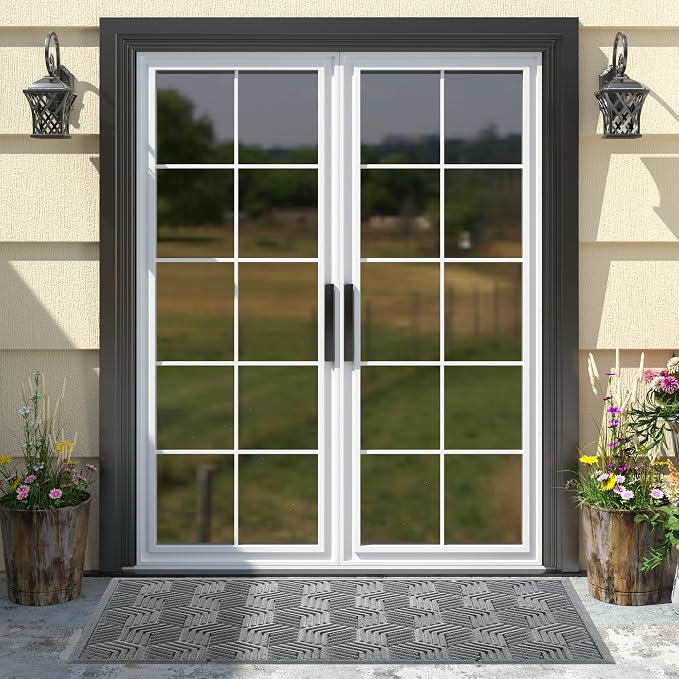Yimobra Large Door Mat 47x24, All-Season Waterproof Outdoor Mats - Image 3