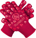 Grill Armor Oven Gloves – 932°F Heat, Fire & Cut Resistant Mitts by GrillArmorGloves
