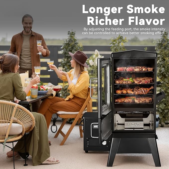 Vertical Electric Pellet Smoker - Image 3