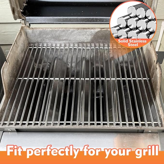 17.5" Grill Grates for Weber Spirit 300, Spirit 700, Genesis - Image 3
