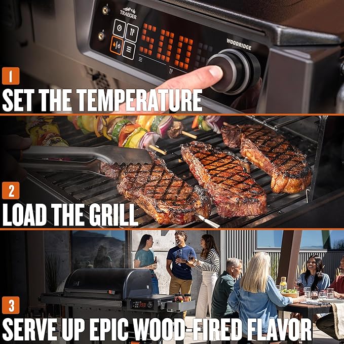 Traeger Grills Woodridge Electric Wood Pellet Grill and Smoker, Wi-Fi - Image 5