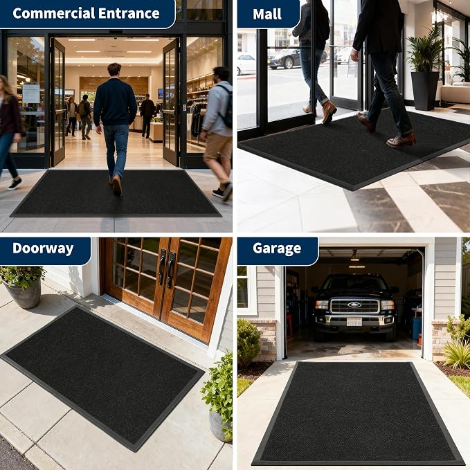 4' X 35' Commercial Outdoor Doormats Customized Sizes, Thick Heavy Duty Rubber - Image 7