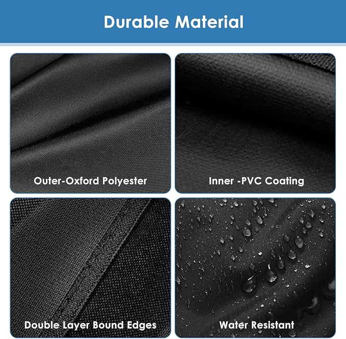 Griddle Cover for Weber Genesis 400 Series Griddle, Full-Size Storage Bag - Image 5