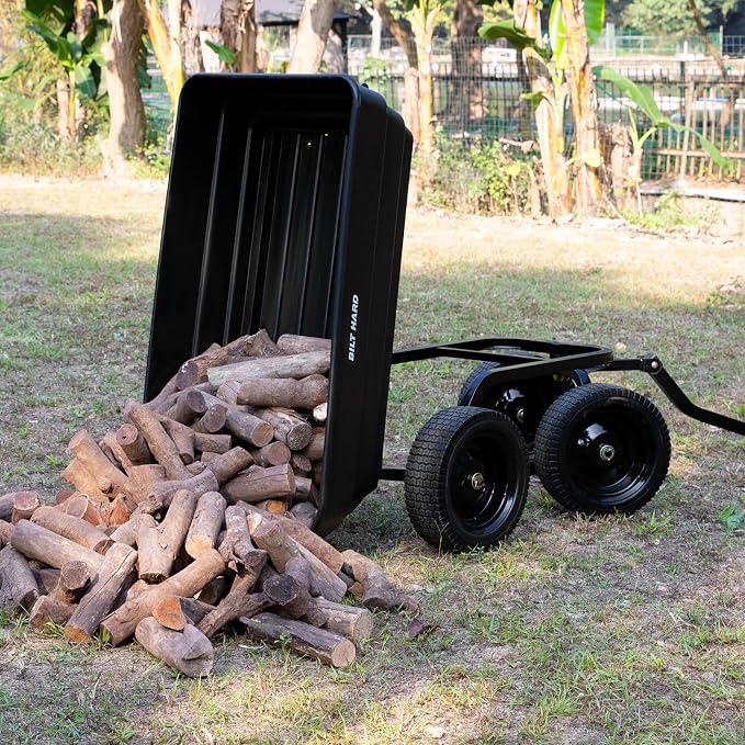 BILT HARD Poly Garden Dump Cart 1200 lbs - Image 4