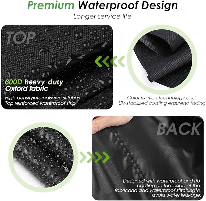 Pizza Oven Cover for Ooni 2 Pro Gas Oven, Outdoor Accessory Fits 18" Gas - Image 6