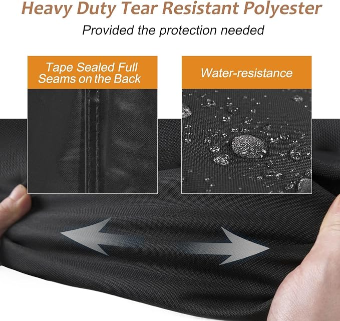 NettyPro Grill Cover for Outdoor Grill 72 inch Waterproof Heavy Duty Gas BBQ - Image 2