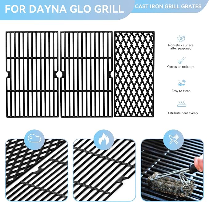 70-01-911 Cooking Grates for Dynaglo DGH450CRP DGH450CRP-D DGF493BNP DGH474CRP - Image 3