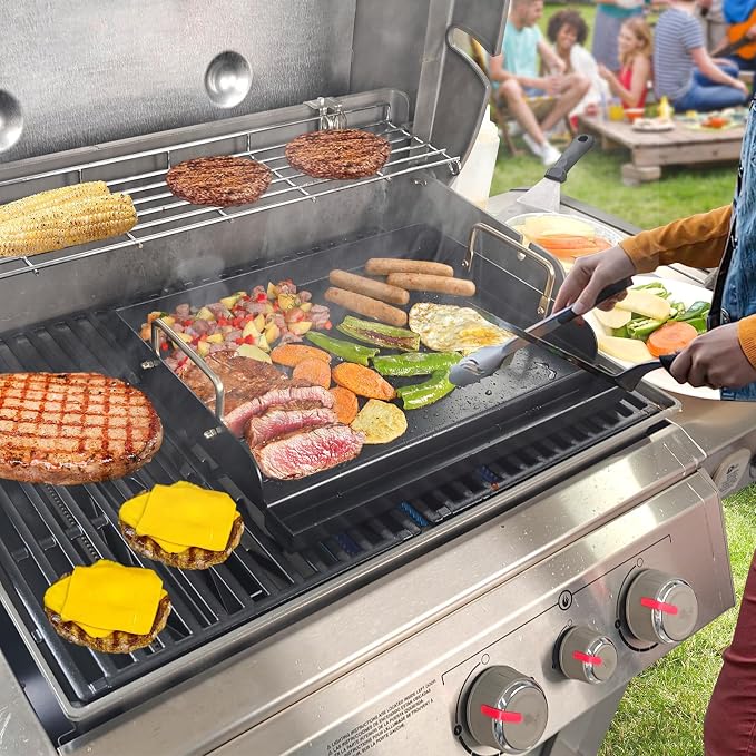Universal Griddle Plate for Gas Grill – Premium Ceramic Coating Cooking Griddle - Image 8