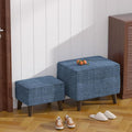 Storage Ottomans with Adjustable Cover, Soft Step Stool, Footrest and Seat by FAGAGA