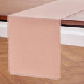 Solino Home Linen Misty Pink Table Runner 108 Inches Long by SolinoHome