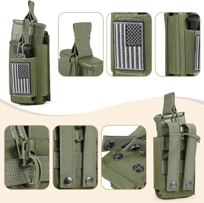Open-Top Single/Double/Triple Molle Mag Pouch - Image 3