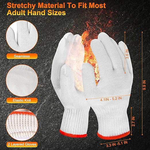 BBQ Gloves for Grilling Disposable Heat Resistant - Image 2