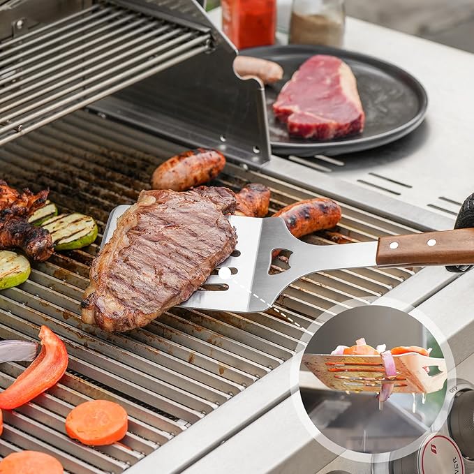 onlyfire 5PCS BBQ Tools, Heavy Duty Grill Kit - Image 4