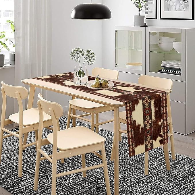 Cowhide Table Runner - Image 2
