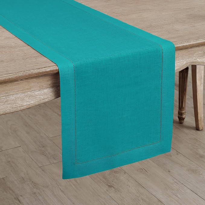 Solino Home Linen Table Runner 120 Inches Long - Image 2