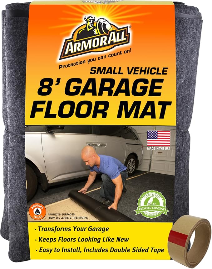 Armor All Premium Original Small Vehicle Garage Floor Mat, Protects Surfaces - Image 8