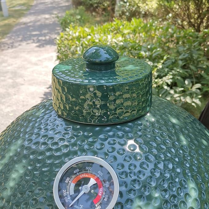Dracarys Grill Chimney Top Vent Cap Ceramic Damper Top Egg Accessories - Image 6