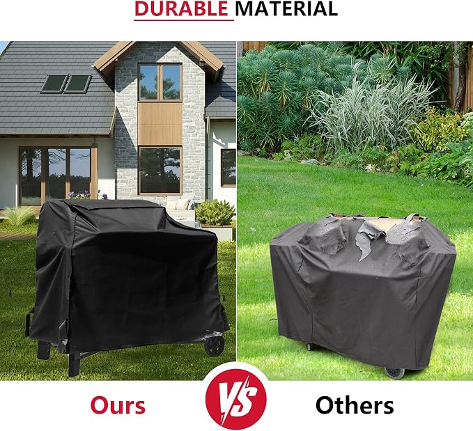 Outdoor Heavy Duty Waterproof Pellet Grill Cover - Image 7