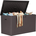 YITAHOME 200 Gallon Extra Large Deck Box, Double-Wall Resin Outdoor Storage Box by YITAHOME