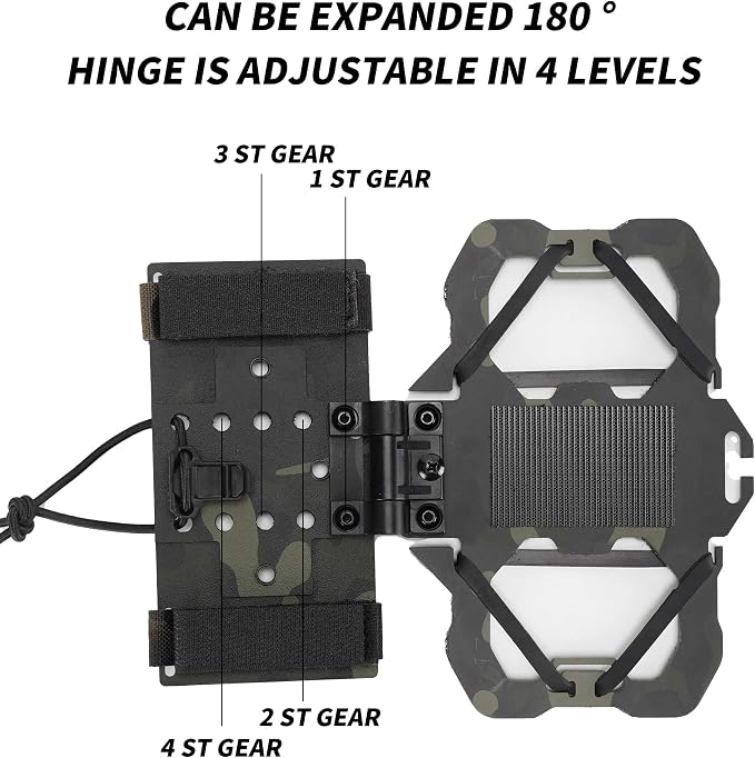 Tactical Phone Holder Available in Full Size Plate Carrier Phone Mount Adjust - Image 3