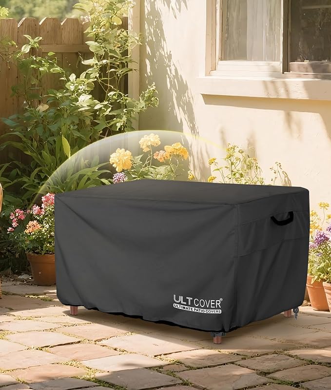 ULTCOVER Rectangular Gas Fire Pit Table Cover 45x24 inch Waterproof Heavy Duty - Image 7